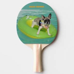 Raquette De Ping Pong Bouledogue français été Bouledogue Français