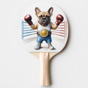 Raquette De Ping Pong Boxe de bouledogue français Bouledogue français