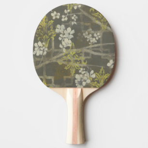 Raquette De Ping Pong Branche modelée I de fleur