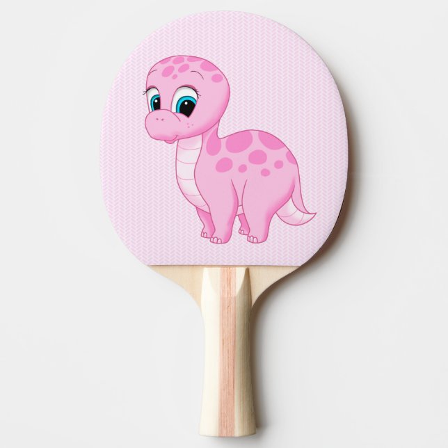 Raquette De Ping Pong Brontosaurus Dinosaur (Devant)