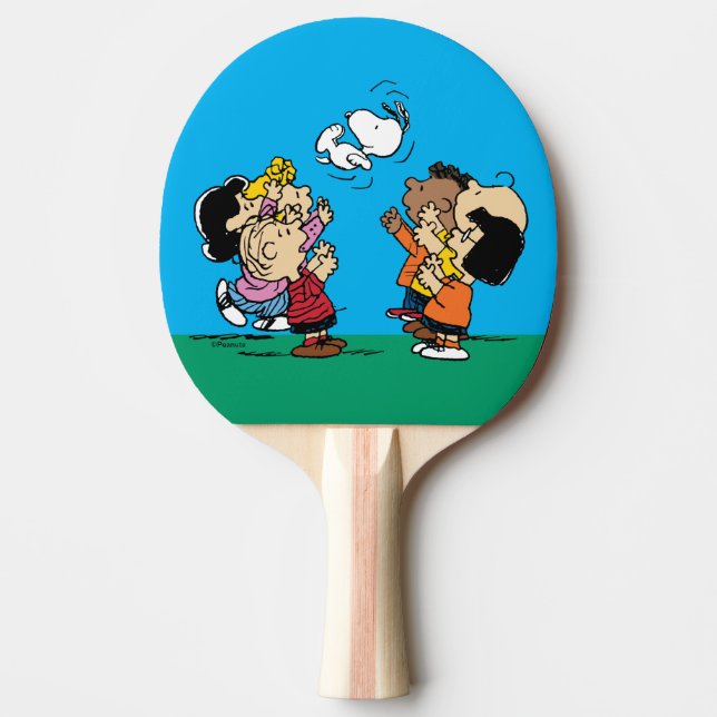 Raquette De Ping Pong cacahuètes | Amusement d'amis (Devant)
