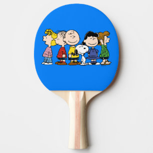 Raquette De Ping Pong cacahuètes   Les cacahuètes s'unissent
