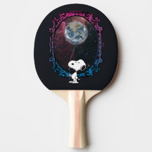 Raquette De Ping Pong cacahuètes Snoopy Spacé Out Balloon