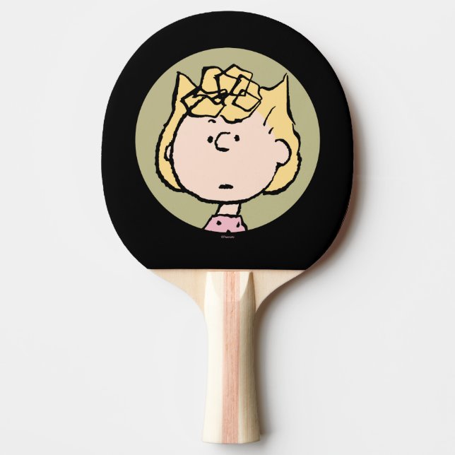 Raquette De Ping Pong cacahuètes | Visages de Sally (Devant)