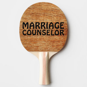 Raquette De Ping Pong CADEAU mariage, AMUSANT, CONSEILLER EN MARIAGE