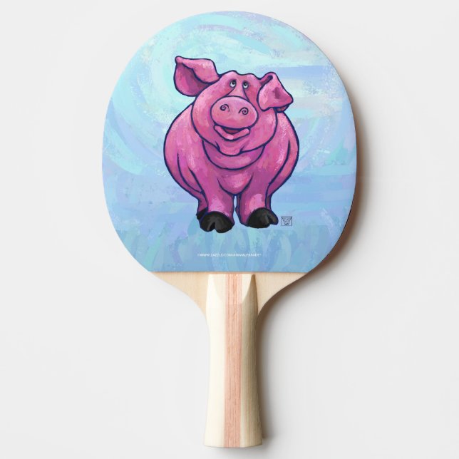 Raquette De Ping Pong Cadeaux et accessoires de cochon (Devant)