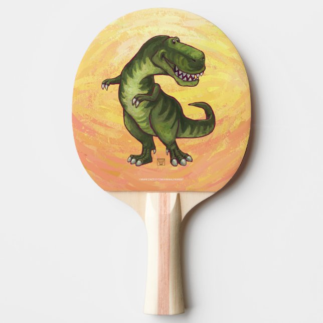 Raquette De Ping Pong Cadeaux et accessoires de Tyrannosaurus (Devant)