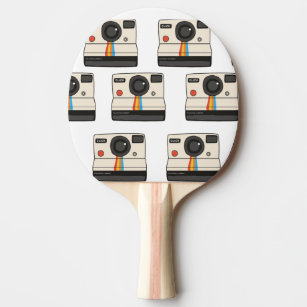 Raquette De Ping Pong Caméras Polaroïdes Ping Pong Paddle