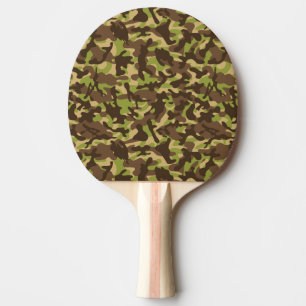 Raquette De Ping Pong Camouflage Cascade