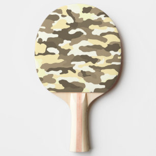Raquette De Ping Pong Camouflage du désert