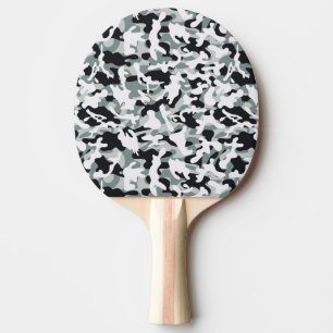 Raquette De Ping Pong Camouflage Poussière de Neige