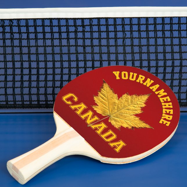 Raquette De Ping Pong Canada Ping Pong Paddle Varsity Canada Personnalis (Insitu)