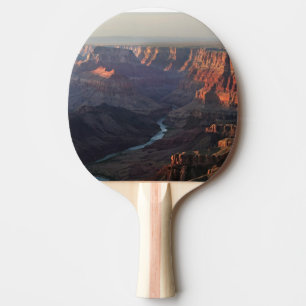 Raquette De Ping Pong Canyon grand et fleuve Colorado en Arizona