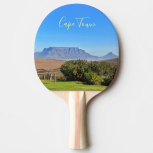 Raquette De Ping Pong Cap Afrique du Sud ZA Table Mountain View