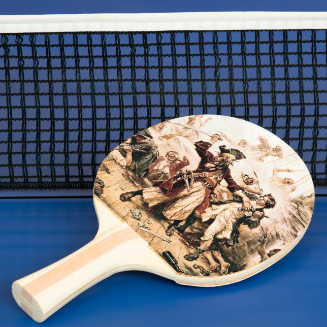 Raquette De Ping Pong Capture, Barbe noire pirate, Revenge de la reine A (Insitu)