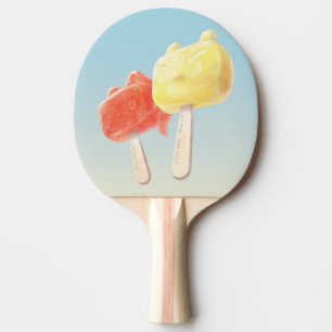 Raquette De Ping Pong Caractère Popsicles