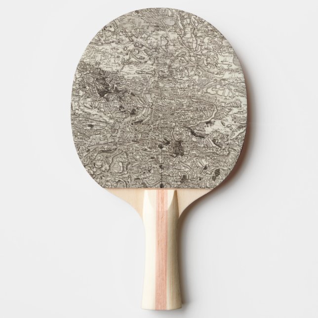 Raquette De Ping Pong Carcassonne (Devant)