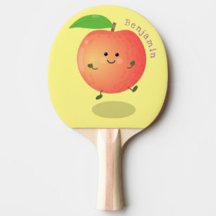 Raquette De Ping Pong Caricature jaune pêche très agréable