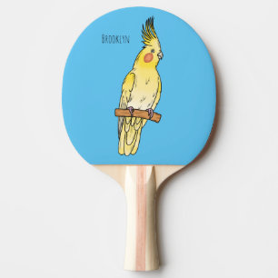 Raquette De Ping Pong Caricature pour oiseaux Cockatiel