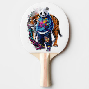 Raquette De Ping Pong Carnet graphique ADOM Premium Artistic Panda & Tig