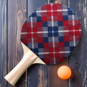 Raquette De Ping Pong Carreaux de la Vieille Gloire