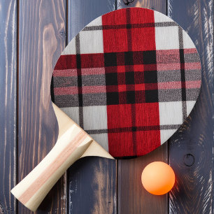 Raquette De Ping Pong Carreaux tempête cramoisie