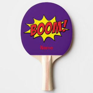 Raquette De Ping Pong Cartoon Boom Thunder_Cove