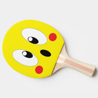 RAQUETTE DE PING PONG CARTOON EYES