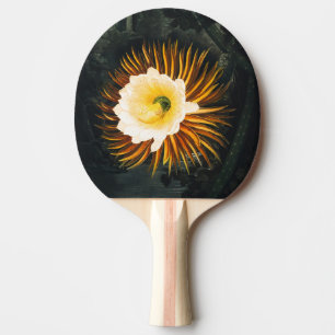 Raquette De Ping Pong Céréus de nuit fleuri vintage Art gothique