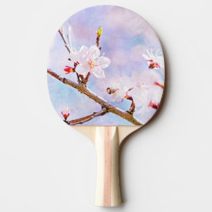 Raquette De Ping Pong Cerise Japonaise - Sakura En Fleur