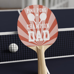 Raquette De Ping Pong Champion Papa Red Ping Paddle