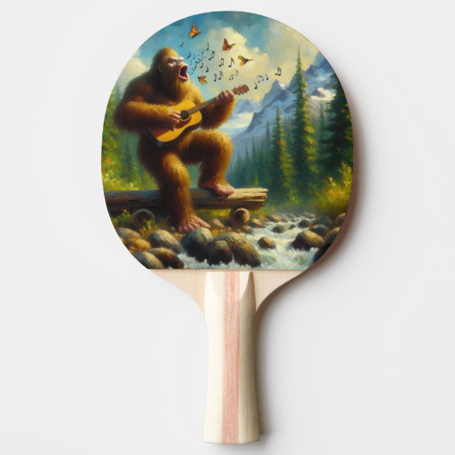 Raquette De Ping Pong Chant Bigfoot (Devant)