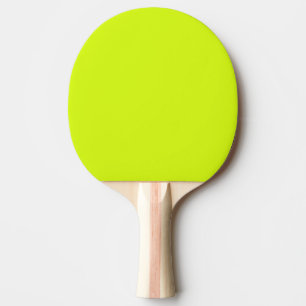 Raquette De Ping Pong  Chartreuse Jaune (couleur unie) 
