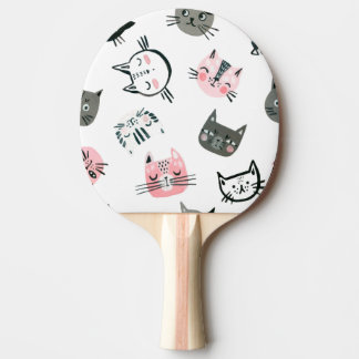 Raquette De Ping Pong Chats cool