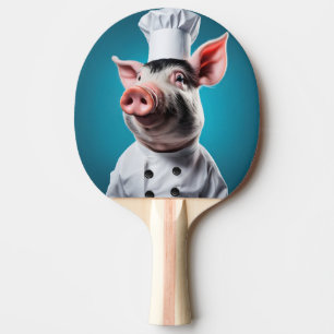 Raquette De Ping Pong Chef Pig