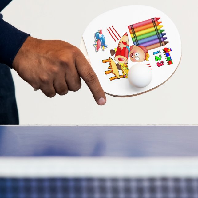 Raquette De Ping Pong Chiffres des rayons de pagaie de pong (Insitu)