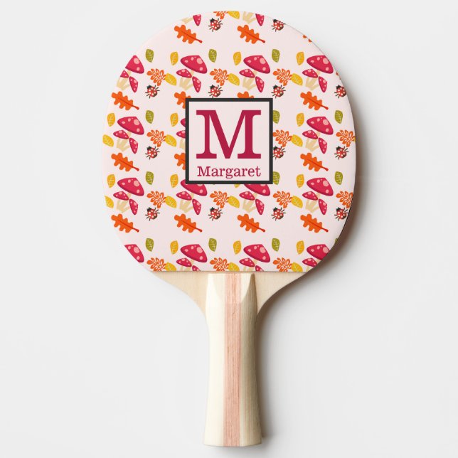 Raquette De Ping Pong Chute personnalisée (Devant)