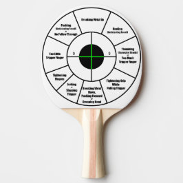 Raquette De Ping Pong Cible de formation