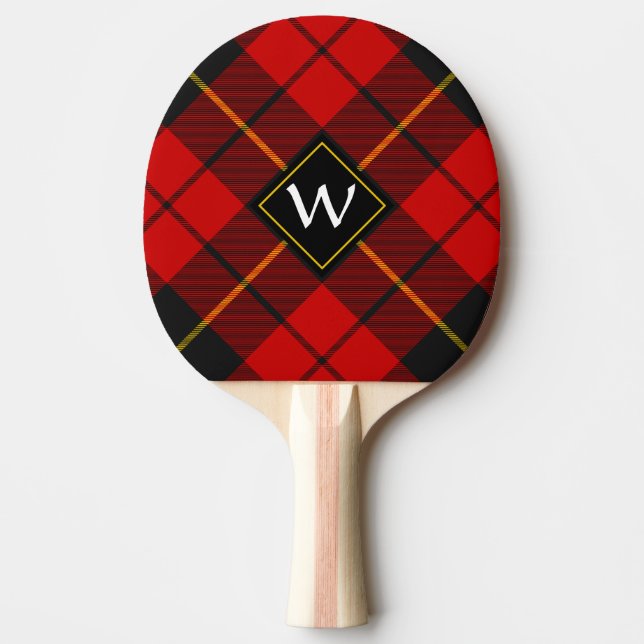 Raquette De Ping Pong Clan Wallace Tartan Ping Pong Paddle (Devant)