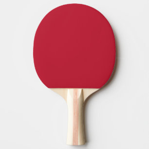 Raquette De Ping Pong Classic solide Vrai rouge