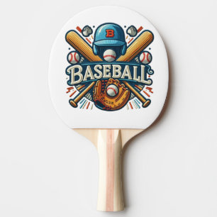 Raquette De Ping Pong Classique Baseball Essentials / Stylish Retro Lege
