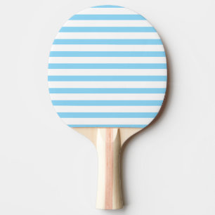 Raquette De Ping Pong Classique Pastel Bleu clair Blanc Horizontal