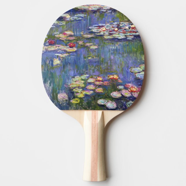 Raquette De Ping Pong Claude Monet - Nymphéas / Nymphéas (Devant)