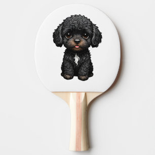Raquette De Ping Pong Cockapoo noir
