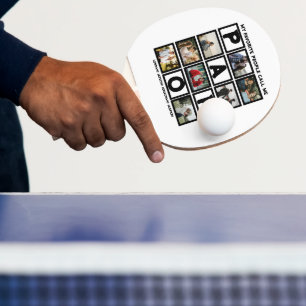 Raquette De Ping Pong Collage photo Grandpa Papo 8