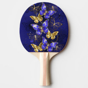 Raquette De Ping Pong Composition avec papillons Sapphire