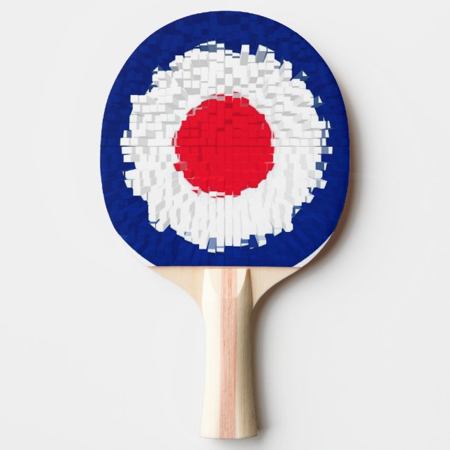 Raquette De Ping Pong Conception de cible de mod (Devant)