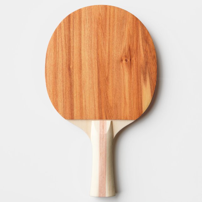 Raquette De Ping Pong Conception en bois de texture (Devant)