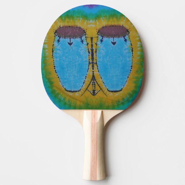 Raquette De Ping Pong Conga Drums Tie Dye (Devant)
