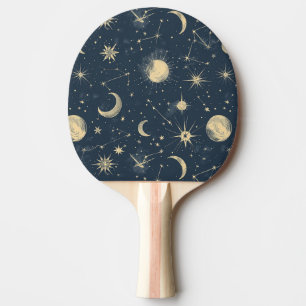 Raquette De Ping Pong Constellation céleste - Nuit étoilée (3)